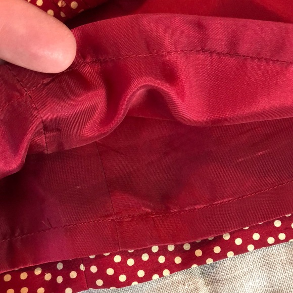 VTG Ann Taylor Size 4P 100% Silk PolkaDots TankDress Pretty Woman Valentine Vibe - Picture 12 of 13